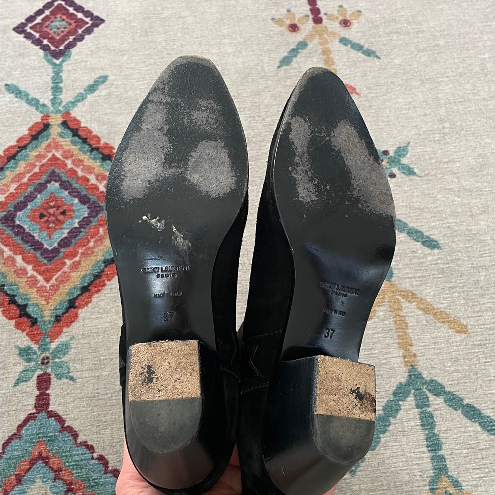 Saint Laurent Wyatt Star Ankle Chelsea boots - Picture 8 of 10
